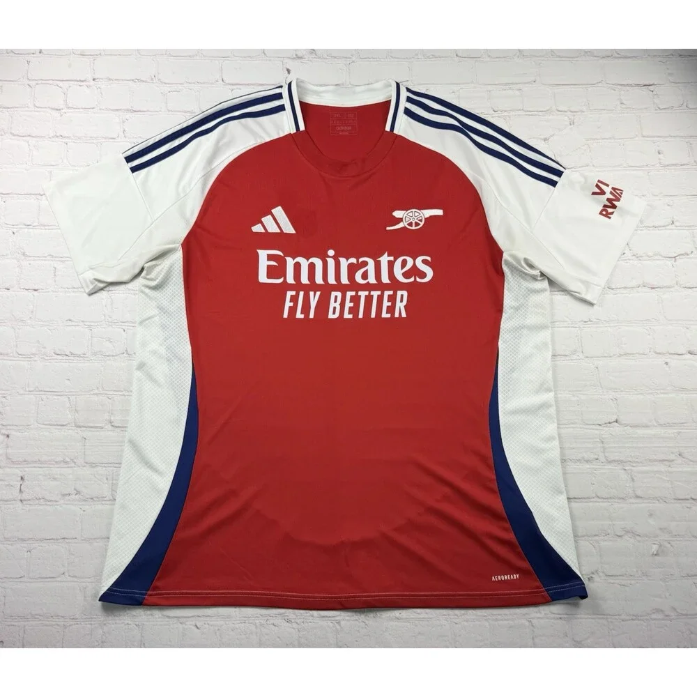 Arsenal 2024/2025 Adidas Home football shirt Soccer Jersey size XXL